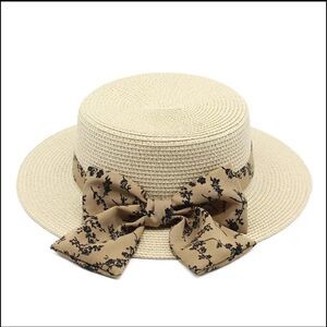 Cream Straw Hat